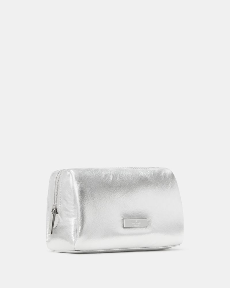 Kate Spade Outlet Carter Metallic Cosmetic Pouch - Preorder