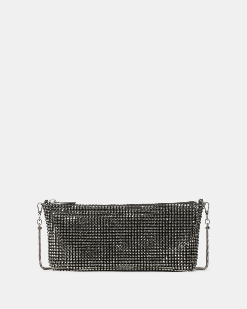 Kate Spade Outlet Andie Faux Crystal Mesh Small Shoulder - Preorder