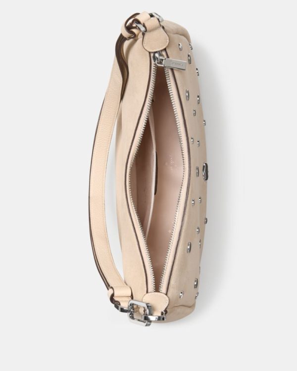 Kate Spade Outlet Kayla Suede Studs Large Shoulder Bag - Preorder