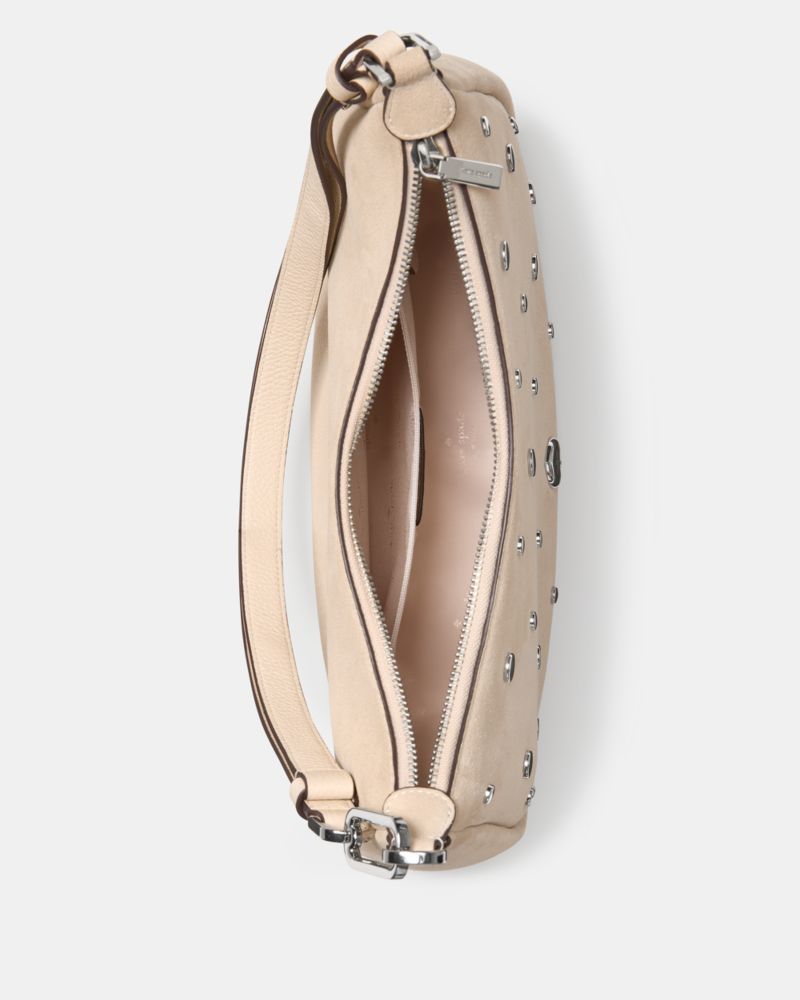 Kate Spade Outlet Kayla Suede Studs Large Shoulder Bag - Preorder