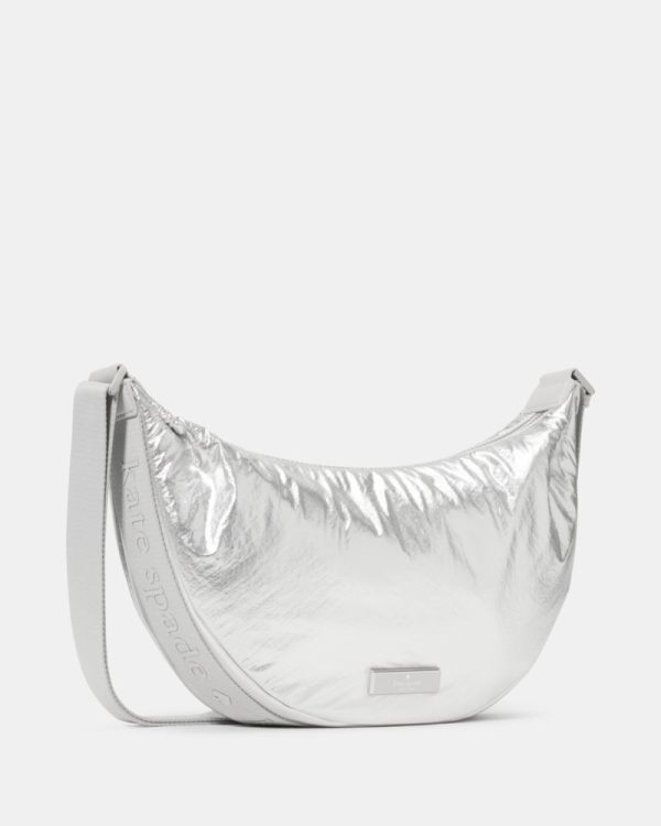 Kate Spade Outlet Carter Metallic Fabric Sling Bag - Preorder