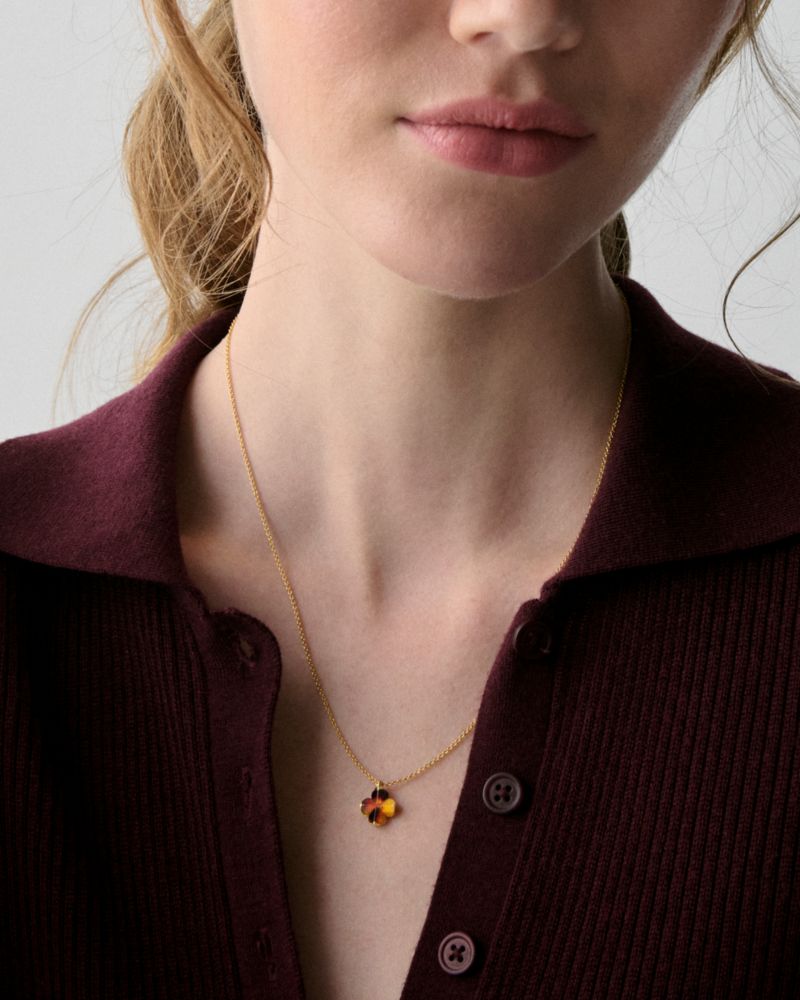 Kate Spade Outlet Spade Flower Mini Pendant - Preorder