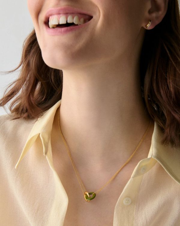 Kate Spade Outlet Interlock Small Pendant - Preorder