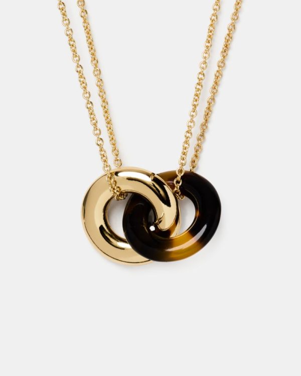 Kate Spade Outlet Interlock Small Pendant - Preorder