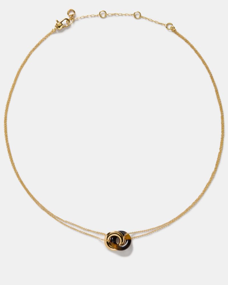 Kate Spade Outlet Interlock Small Pendant - Preorder