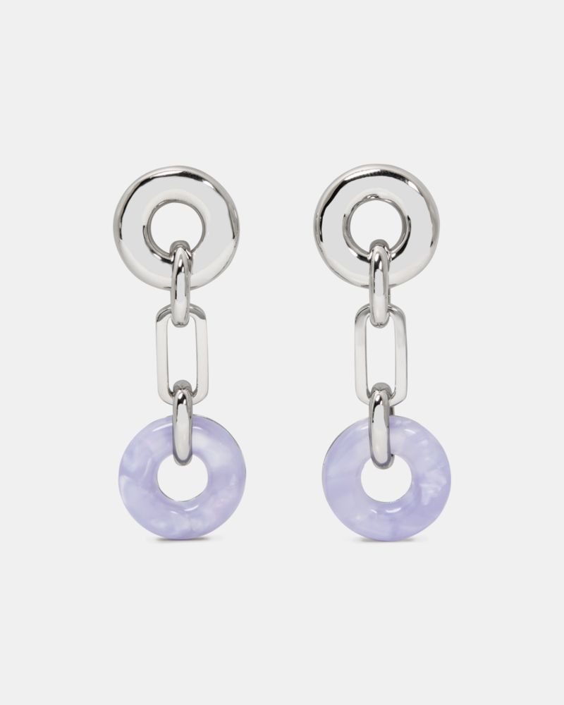 Kate Spade Outlet Interlock Linear Earrings - Preorder