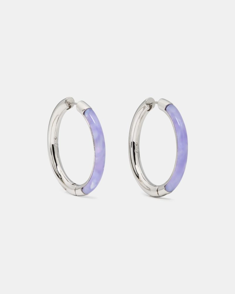 Kate Spade Outlet Interlock Hoops - Preorder
