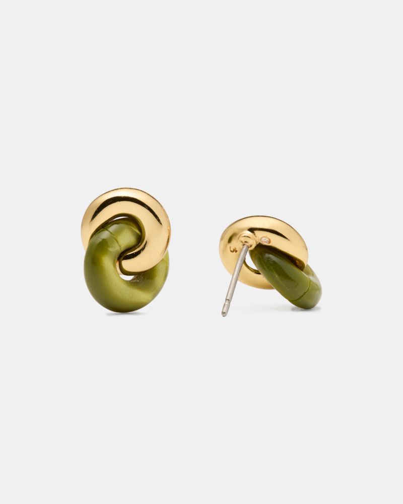 Kate Spade Outlet Interlock Studs - Preorder