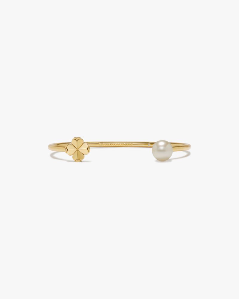 Kate Spade Outlet Spade Flower Pearl Cuff - Preorder