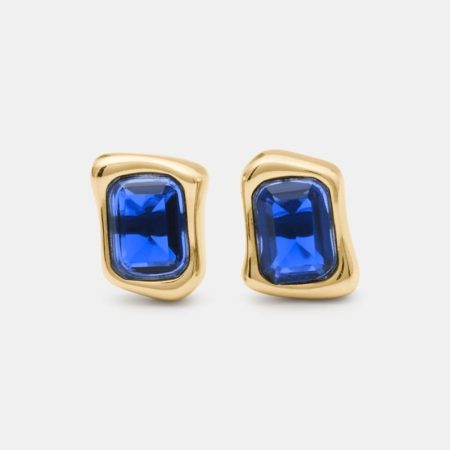 Kate Spade Outlet Molten Glass Studs - Preorder — Sapphire