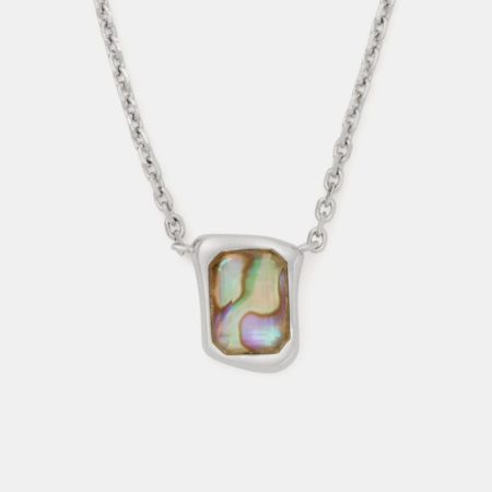 Kate Spade Outlet Molten Glass Pendant - Preorder — Abalone/Silver