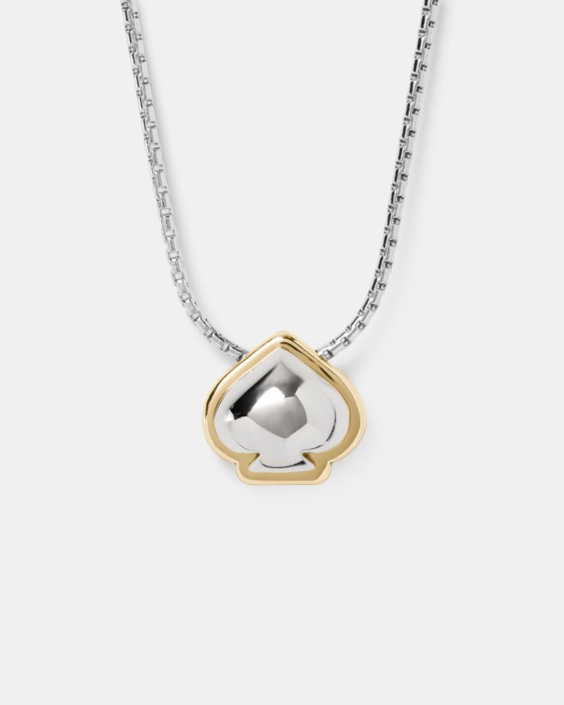 Kate Spade Outlet Sculpted Spade Pendant - Preorder