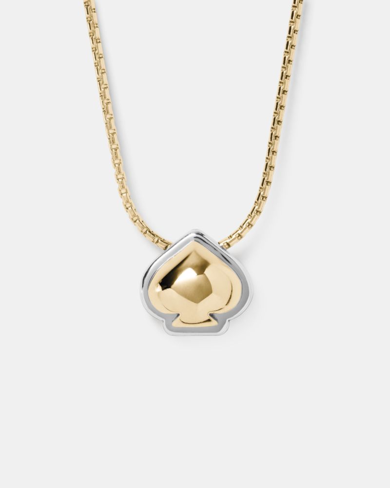 Kate Spade Outlet Sculpted Spade Pendant - Preorder