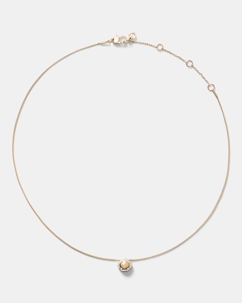 Kate Spade Outlet Sculpted Spade Pendant - Preorder