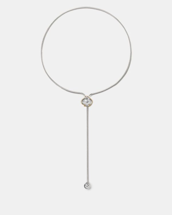 Kate Spade Outlet Sculpted Spade Lariat - Preorder