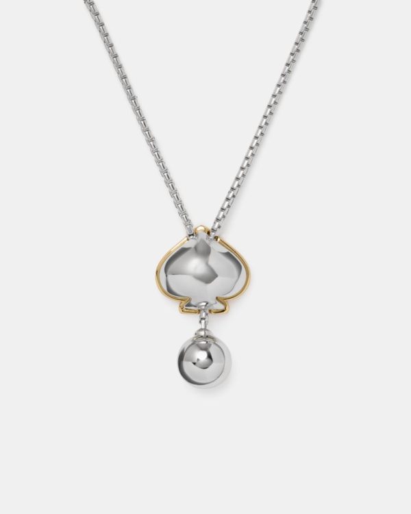 Kate Spade Outlet Sculpted Spade Lariat - Preorder