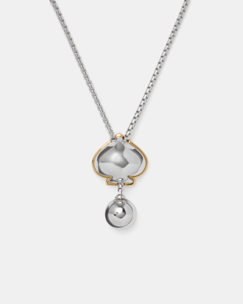 Kate Spade Outlet Sculpted Spade Lariat - Preorder