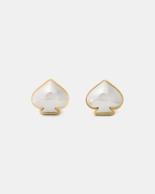 Kate Spade Outlet Sculpted Spade Studs - Preorder