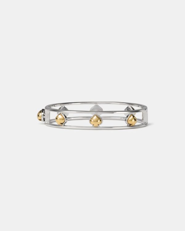 Kate Spade Outlet Sculpted Spade Cut Out Bangle - Preorder