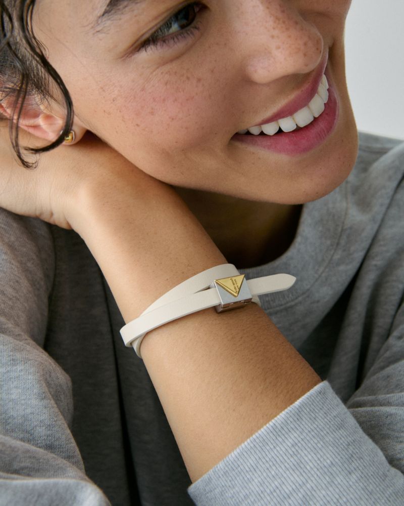 Kate Spade Outlet Deco Leather Wrap Bracelet - Preorder