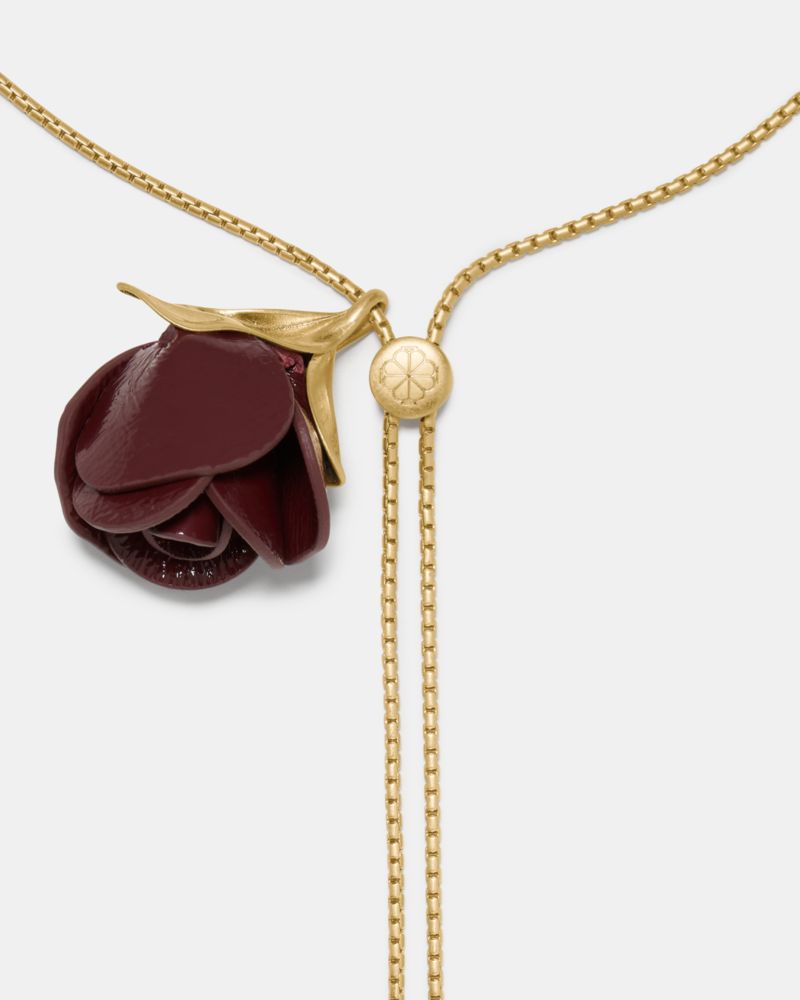 Kate Spade Outlet Rose Buds Wrap Necklace - Preorder