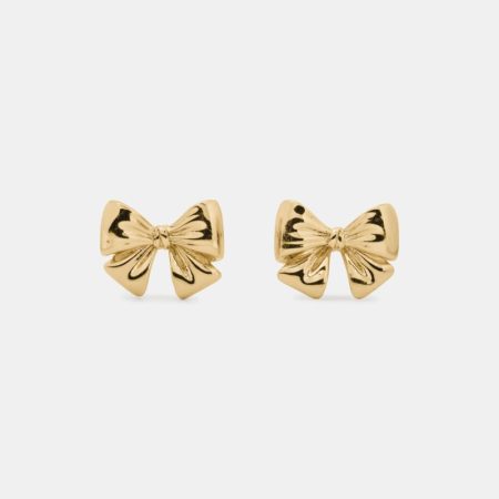 Kate Spade Outlet Bling And Bows Stud Post - Preorder — Gold