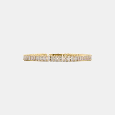 Kate Spade Outlet Glitz Tennis Bracelet - Preorder — Clear/Gold
