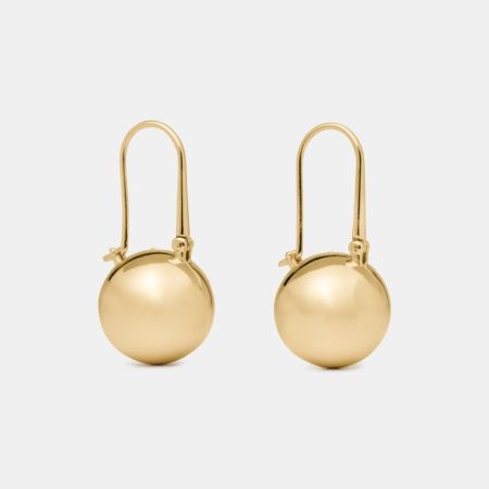 Kate Spade Outlet Dot Drop Huggies - Preorder — Gold