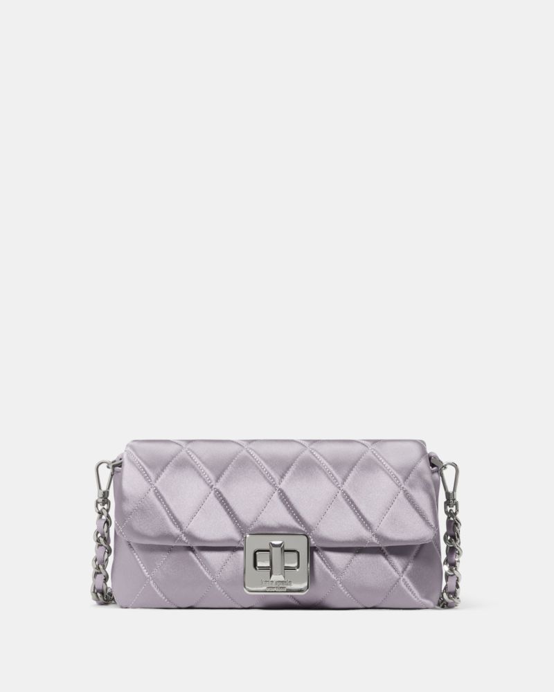 Kate Spade Outlet Carey Quilted Satin Mini Crossbody - Preorder