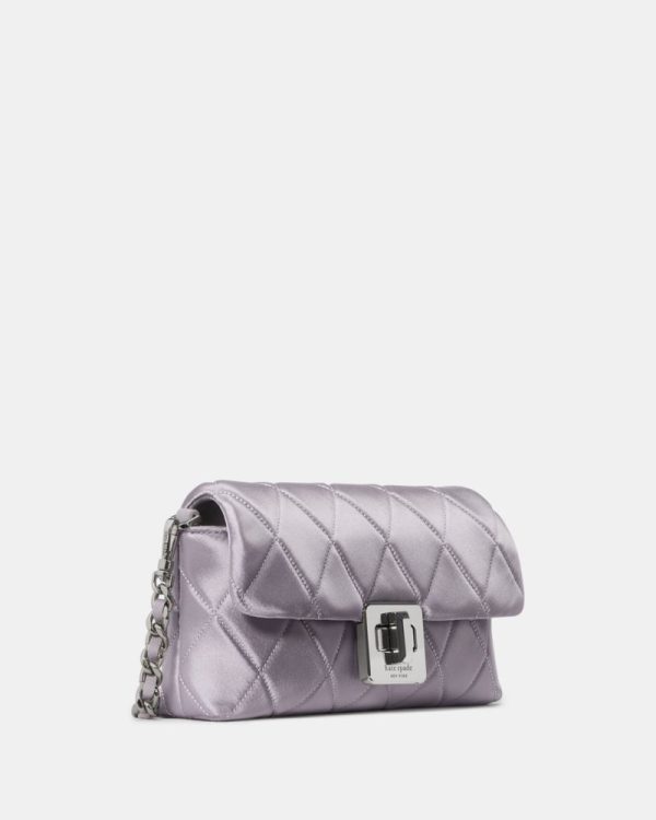Kate Spade Outlet Carey Quilted Satin Mini Crossbody - Preorder