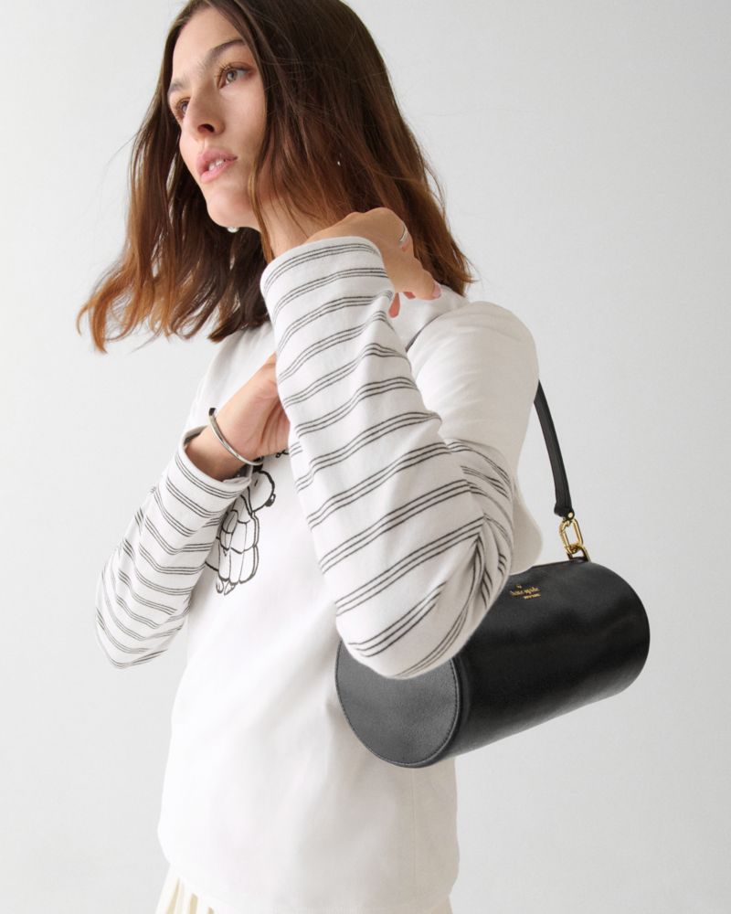 Kate Spade Outlet Roulette Glazed Leather Medium Shoulder Bag - Preorder