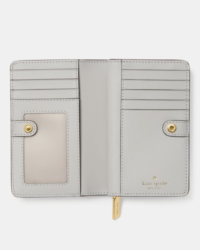 Kate Spade Outlet Madison Metallic Medium Bifold Wallet - Preorder