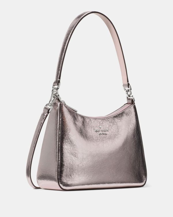 Kate Spade Outlet Margot Crinkle Metallic Convertible Shoulder Bag - Preorder