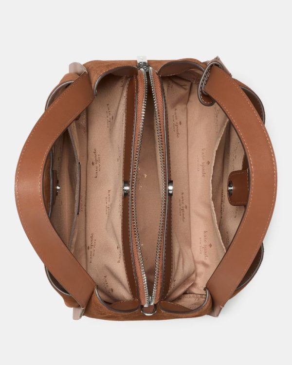 Kate Spade Outlet Knott Suede Carryall Bag - Preorder