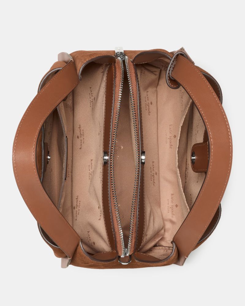 Kate Spade Outlet Knott Suede Carryall Bag - Preorder