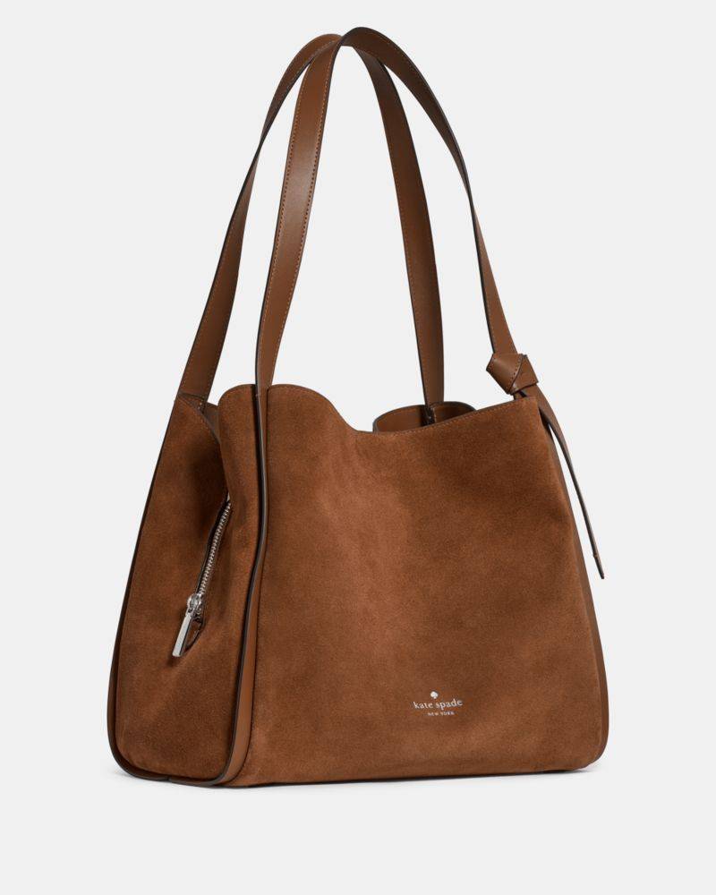 Kate Spade Outlet Knott Suede Large Carryall - Preorder