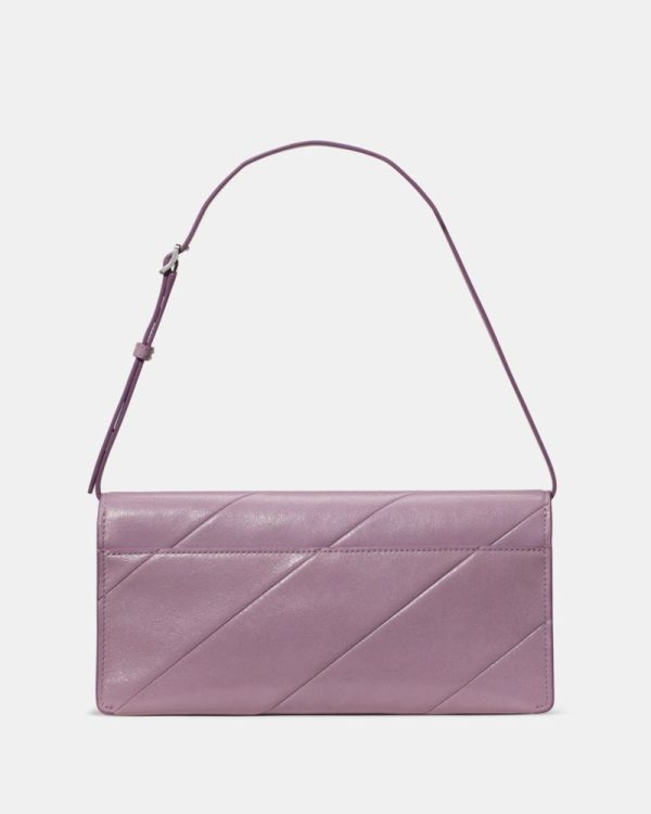 Kate Spade Outlet Deco Glazed Leather Soft Shoulder Bag - Preorder