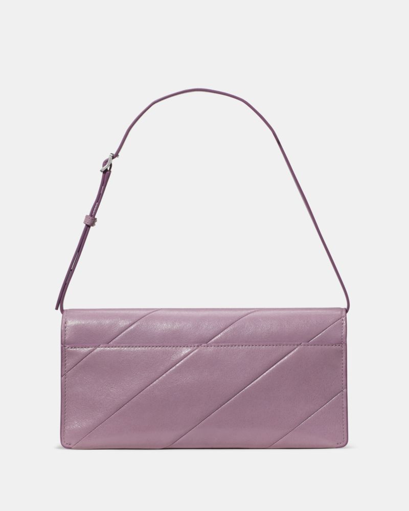 Kate Spade Outlet Deco Glazed Leather Soft Shoulder Bag - Preorder
