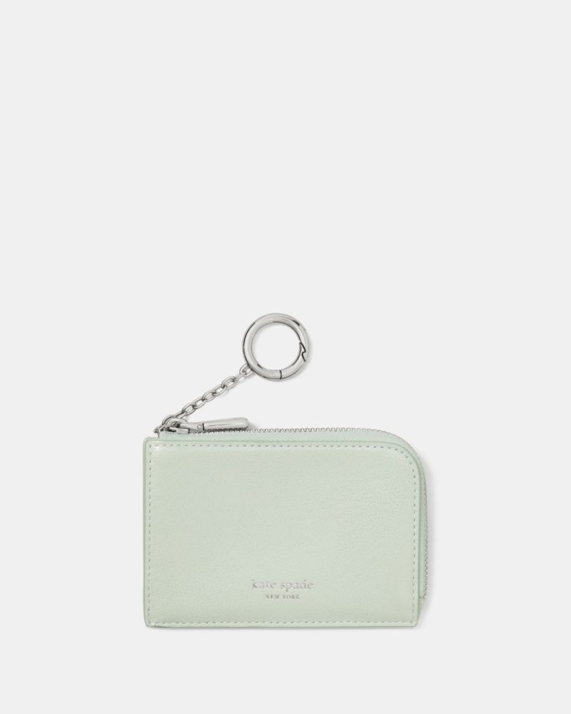 Kate Spade Outlet Crinkle Patent Mini Zip Card Case - Preorder