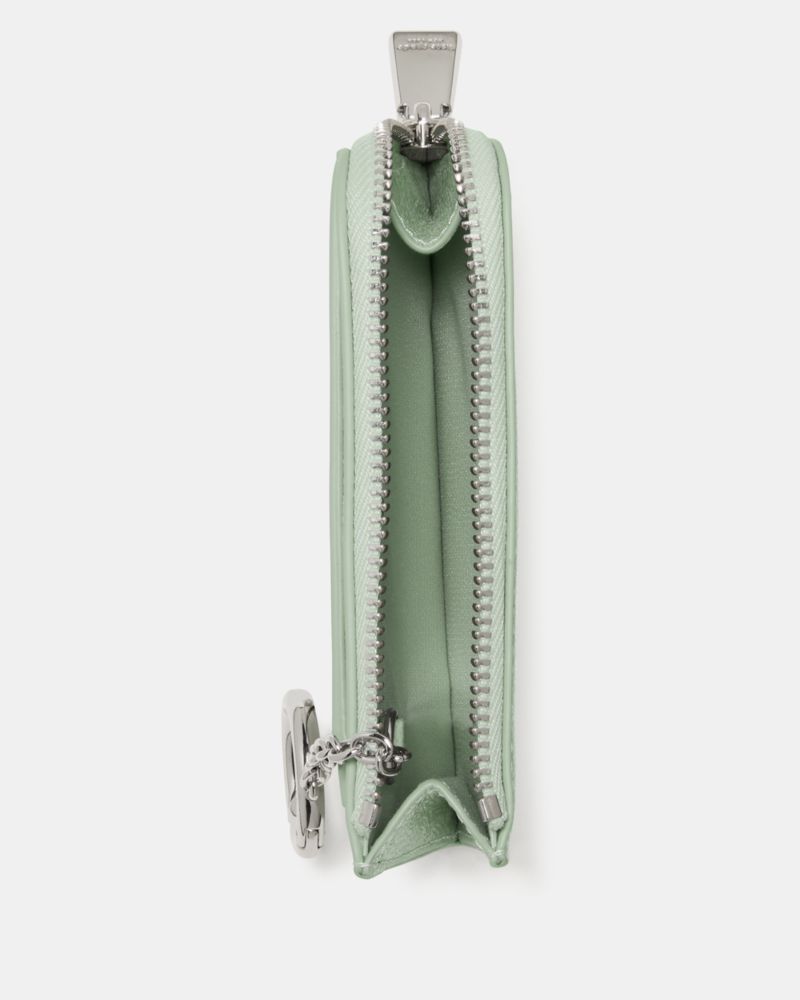 Kate Spade Outlet Crinkle Patent Mini Zip Card Case - Preorder