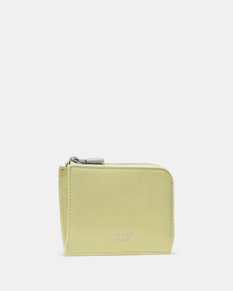 Kate Spade Outlet Crinkle Patent Mini Zip Card Case - Preorder
