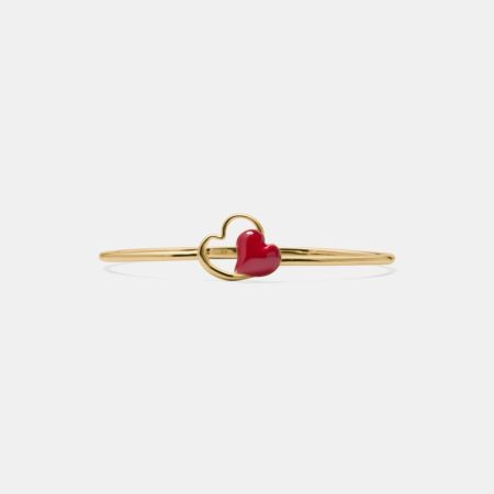 Kate Spade Outlet Amour Bangle - Preorder — Dark Scarlet