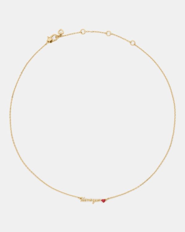 Kate Spade Outlet I Love You Pendant - Preorder