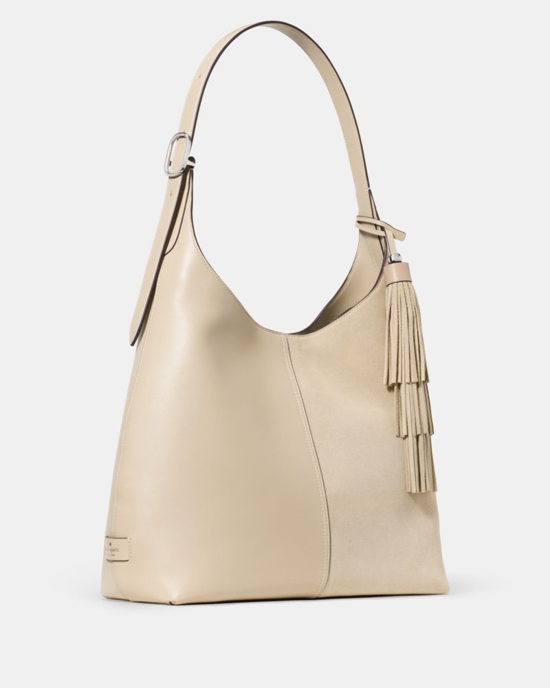 Kate Spade Outlet 454 Suede Fringe Large Shoulder Bag - Preorder