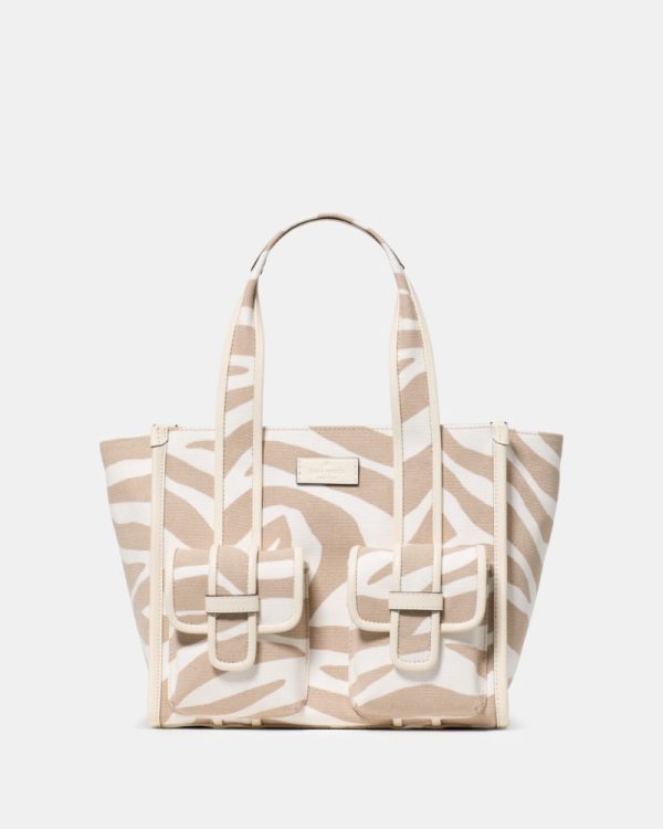 Kate Spade Outlet Kip Zebra Cargo Small Tote Bag - Preorder