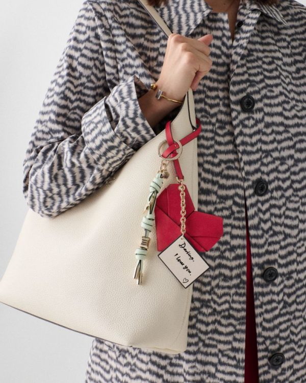 Kate Spade Outlet Yours Truly Origami Heart Bag Charm - Preorder