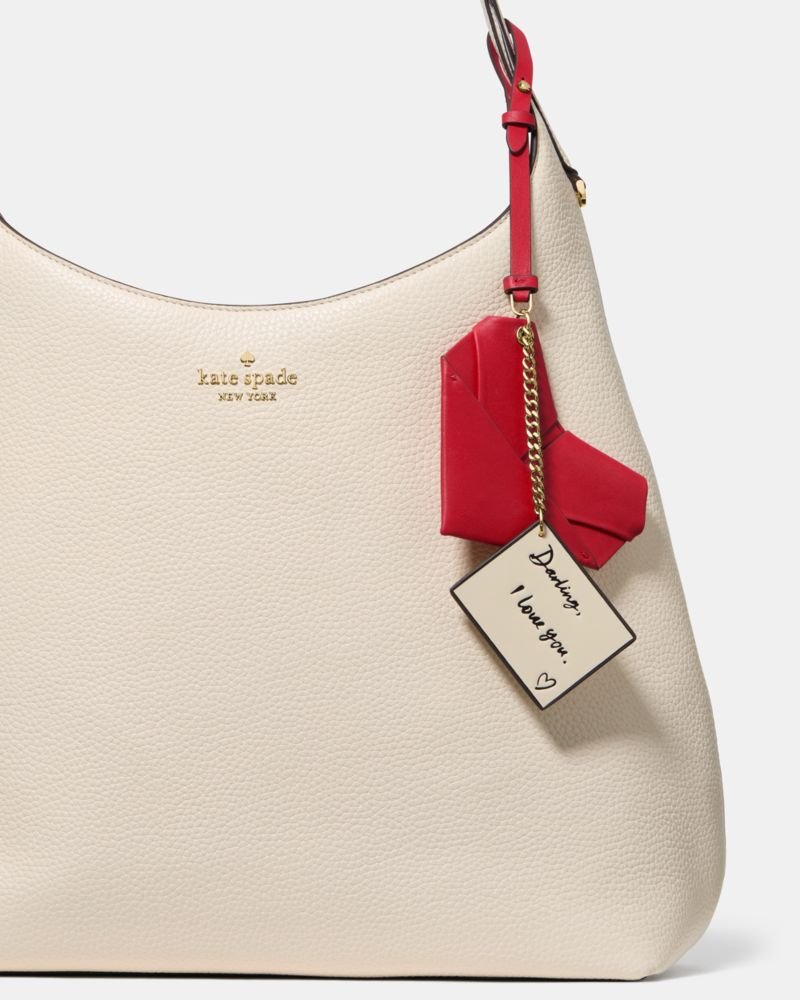 Kate Spade Outlet Yours Truly Origami Heart Bag Charm - Preorder