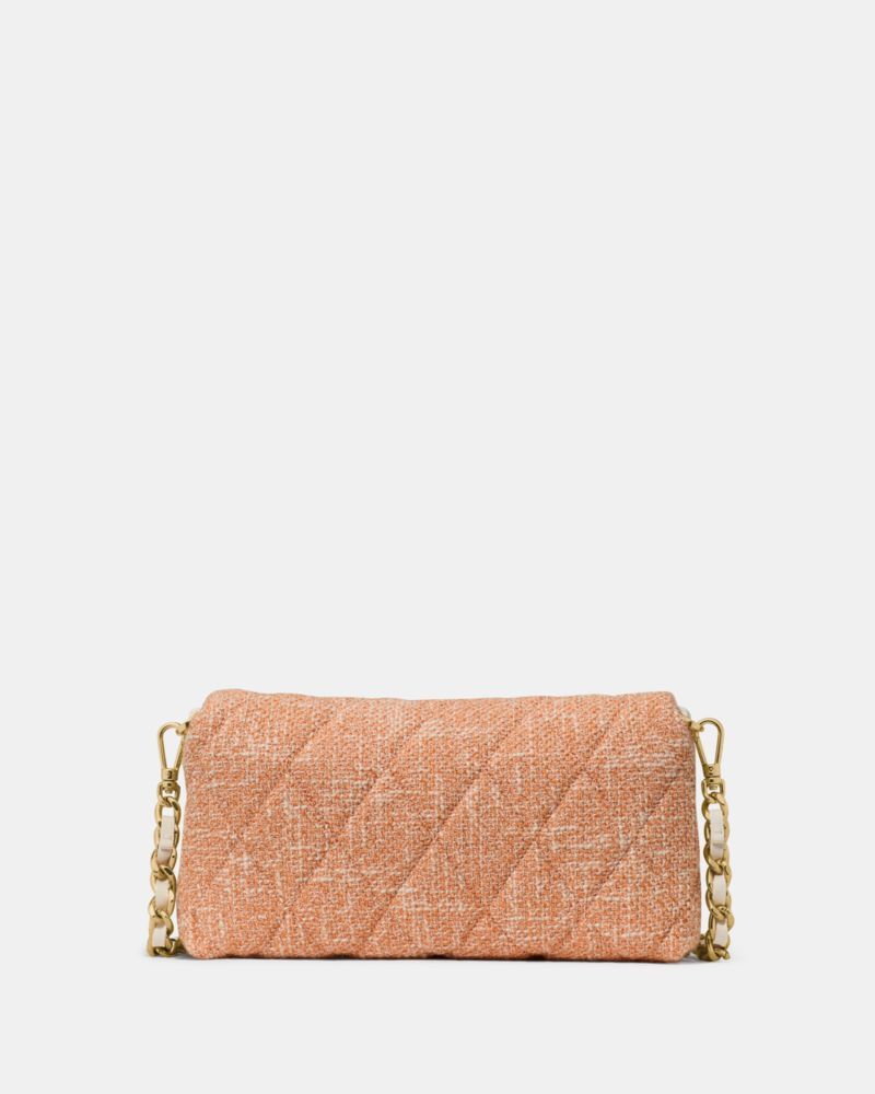 Kate Spade Outlet Carey Tweed Wallet On Chain - Preorder