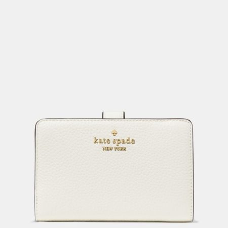 Kate Spade Outlet Medium Bifold Wallet - Preorder — Meringue
