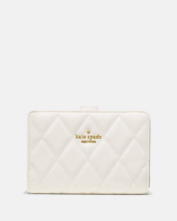 Kate Spade Outlet Quilted Medium Bifold Wallet - Preorder